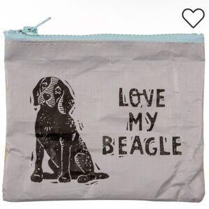 Primitives By Kathy - Love My Beagle Zipper Wallet